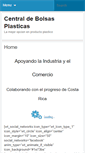 Mobile Screenshot of centraldebolsasplasticas.com
